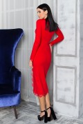 Платье Рамела д/р GL77453 цвет красный