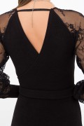 Платье Изабель д/р GL77347 цвет черный
