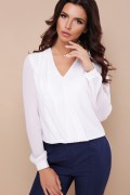 блуза Айлін д/р, Колір: білий