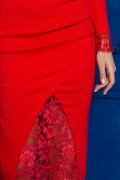Платье Ская-1 д/р GL77482 цвет красный